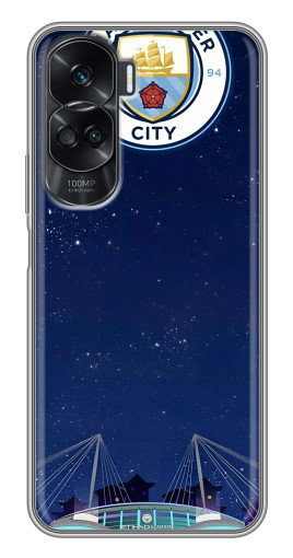 Силиконовый чехол с изображением "Стадион Ман Сити" для Huawei Honor 90 Lite