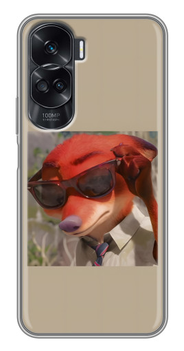Силиконовый чехол с изображением "Стильный Ник" для Huawei Honor 90 Lite