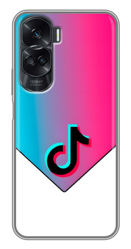 Чехол с картинкой "Tiktok Logo" для Huawei Honor 90 Lite
