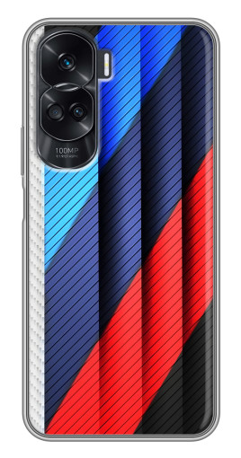 Чехол с принтом "Цвета лого БМВ" для Huawei Honor 90 Lite