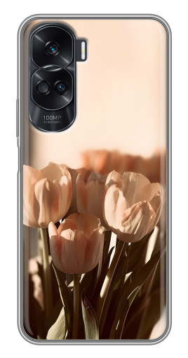 Чехол с принтом "Тюльпаны на солнце" для Huawei Honor 90 Lite