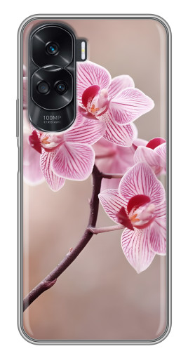 Силиконовый чехол с изображением "Веточка орхидеи" для Huawei Honor 90 Lite