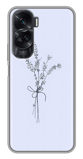 Чехол с картинкой "Веточки лаванды" для Huawei Honor 90 Lite