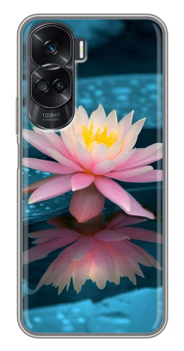 Чехол с печатью "Водяная лилия" для Huawei Honor 90 Lite