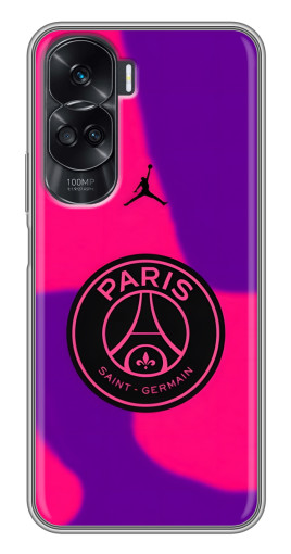 Чехол с картинкой "Яркий лого PSG" для Huawei Honor 90 Lite