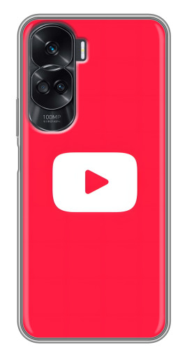 Чехол с печатью "YouTube Кнопка" для Huawei Honor 90 Lite