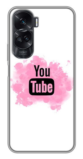 Чехол с печатью "Ютуб в дыму" для Huawei Honor 90 Lite