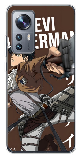 Чехол с печатью "Ackermankerman levi" для Xiaomi 12 / 12X