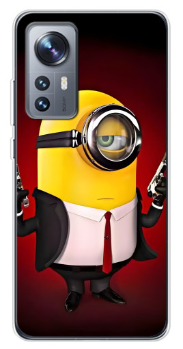 Чехол с печатью "Агент Миньон" для Xiaomi 12 / 12X