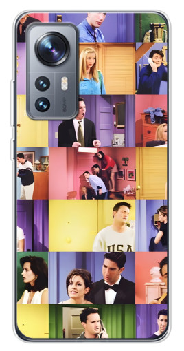 Чехол с печатью "Актеры Друзья" для Xiaomi 12 / 12X