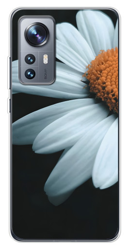 Чехол с картинкой "Белая ромашка" для Xiaomi 12 / 12X