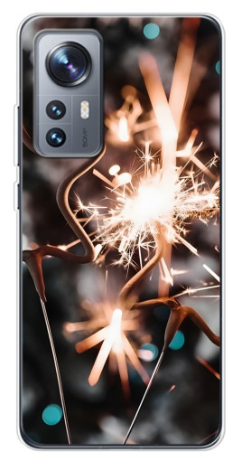 Чехол с картинкой "Бенгальские огни" для Xiaomi 12 / 12X