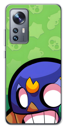 Чехол с принтом "Боец в маске" для Xiaomi 12 / 12X