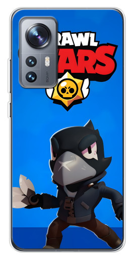 Чехол с принтом "Боевой Crow" для Xiaomi 12 / 12X