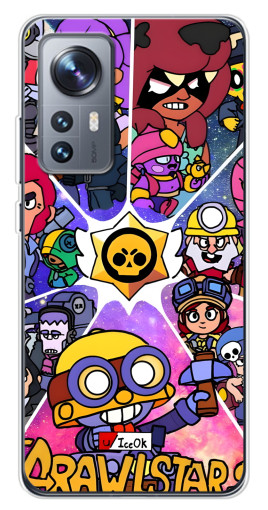 Чехол с печатью "Brawl заставка" для Xiaomi 12 / 12X