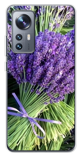 Чехол с печатью "Букет лаванды" для Xiaomi 12 / 12X