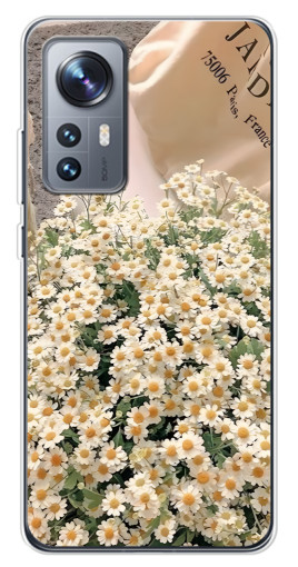 Чехол с печатью "Букет ромашек" для Xiaomi 12 / 12X