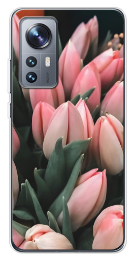Чехол с принтом "Букет тюльпанов" для Xiaomi 12 / 12X