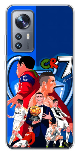 Чехол с картинкой "CR7" для Xiaomi 12 / 12X