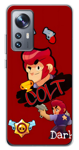 Силиконовый чехол с изображением "Dark Colt" для Xiaomi 12 / 12X