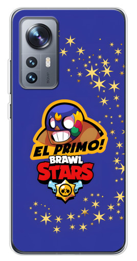Чехол с картинкой "El Primo в маске" для Xiaomi 12 / 12X