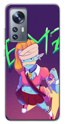 Чехол с картинкой "EMZ модная" для Xiaomi 12 / 12X