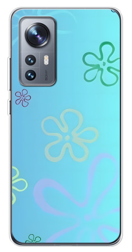Силиконовый чехол с изображением "Фон" для Xiaomi 12 / 12X