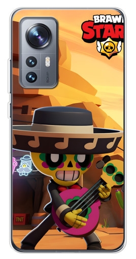 Чехол с печатью "Гитарист Poco" для Xiaomi 12 / 12X
