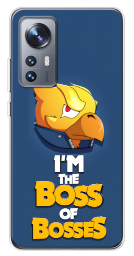 Чехол с печатью "Gold Boss" для Xiaomi 12 / 12X