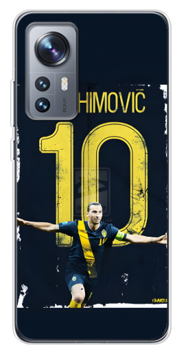 Чехол с печатью "Ибрагимович 10" для Xiaomi 12 / 12X