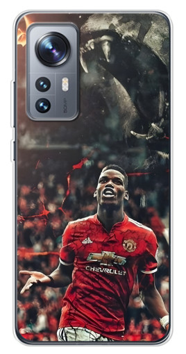 Силиконовый чехол с изображением "Хищник Погба" для Xiaomi 12 / 12X