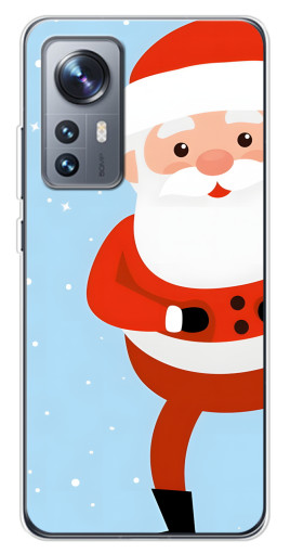 Чехол с принтом "Крутой Дед Мороз" для Xiaomi 12 / 12X