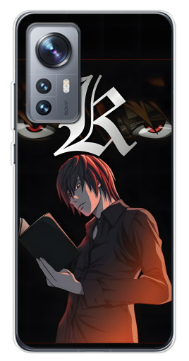 Силиконовый чехол с изображением "Лайт Ягами Death Note" для Xiaomi 12 / 12X