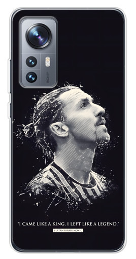 Силиконовый чехол с изображением "Легенда Ибрагимович" для Xiaomi 12 / 12X
