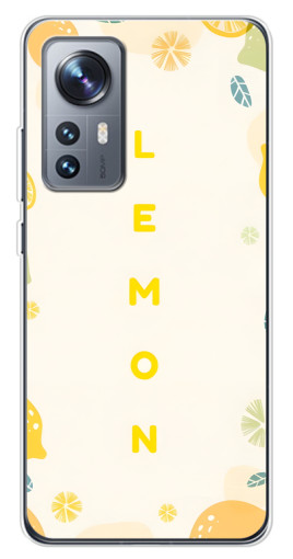 Чехол с принтом "Lemon" для Xiaomi 12 / 12X