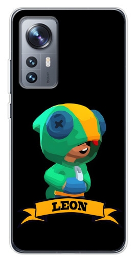 Силиконовый чехол с изображением "LEON" для Xiaomi 12 / 12X