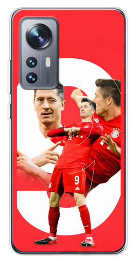 Чехол с принтом "Левандовски" для Xiaomi 12 / 12X
