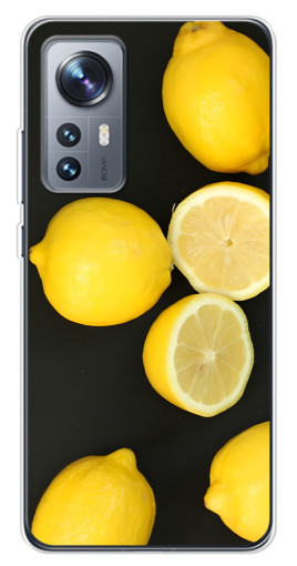 Силиконовый чехол с изображением "Лимонный стиль" для Xiaomi 12 / 12X