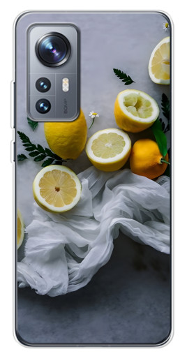Чехол с принтом "Лимонное настроение" для Xiaomi 12 / 12X