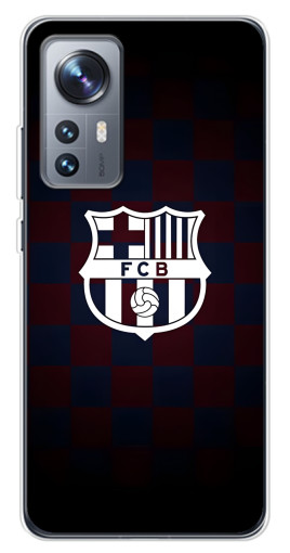 Чехол с картинкой "Лого FCB" для Xiaomi 12 / 12X
