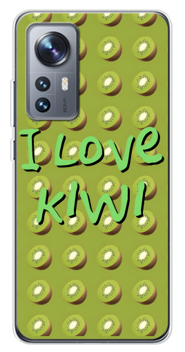 Чехол с принтом "Love Kiwi" для Xiaomi 12 / 12X