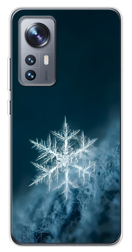 Чехол с картинкой "Маленькая снежинка" для Xiaomi 12 / 12X