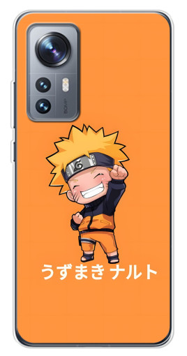 Силиконовый чехол с изображением "Маленький Наруто" для Xiaomi 12 / 12X