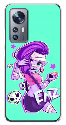 Силиконовый чехол с изображением "Милая Emz" для Xiaomi 12 / 12X