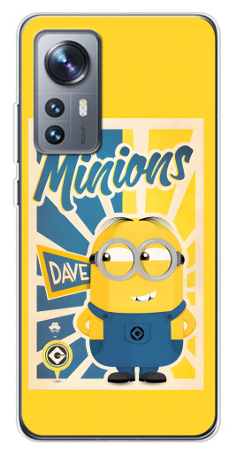 Чехол с печатью "Minions" для Xiaomi 12 / 12X