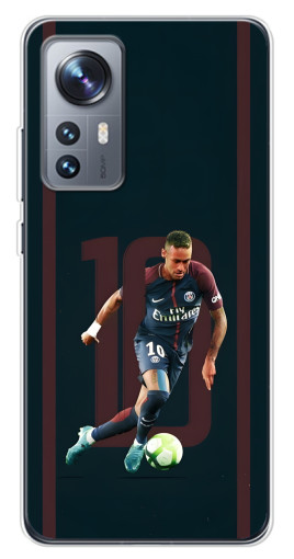 Чехол с картинкой "Неймар 10" для Xiaomi 12 / 12X