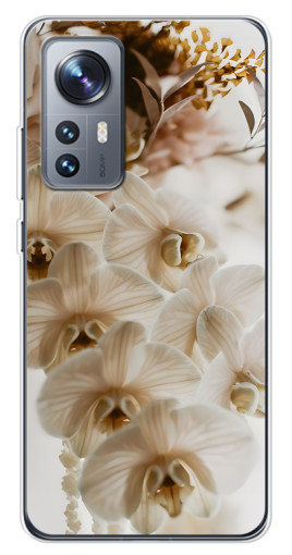 Чехол с картинкой "Нежная орхидея" для Xiaomi 12 / 12X