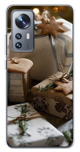Чехол с печатью "Нежные подарки" для Xiaomi 12 / 12X