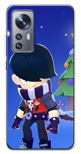Чехол с картинкой "Новогодний Эдгард" для Xiaomi 12 / 12X