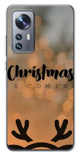 Чехол с печатью "Новогодняя заставка" для Xiaomi 12 / 12X